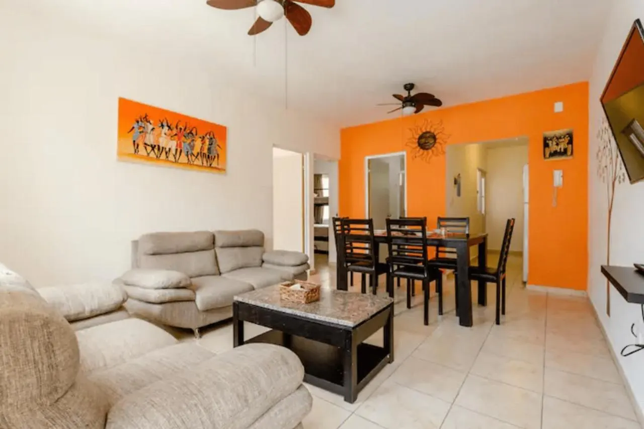 Apartamento En Fraccionamiento Privado 6 Personas, 5 Camas, Piscina Cerca De La Playa Playa del Carmen Mexico