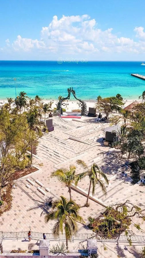 Apartamento En Fraccionamiento Privado 6 Personas, 5 Camas, Piscina Cerca De La Playa Playa del Carmen Daire