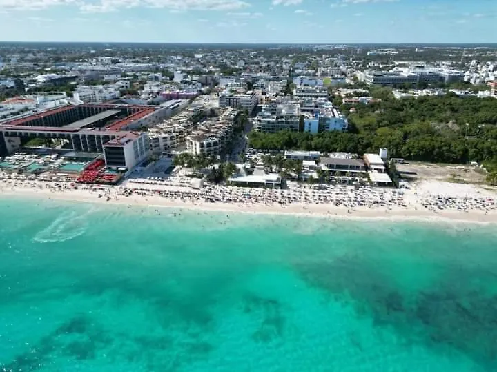 Apartamento En Fraccionamiento Privado 6 Personas, 5 Camas, Piscina Cerca De La Playa Playa del Carmen 0*,